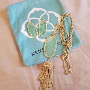 Kendra Scott earrings and necklace set